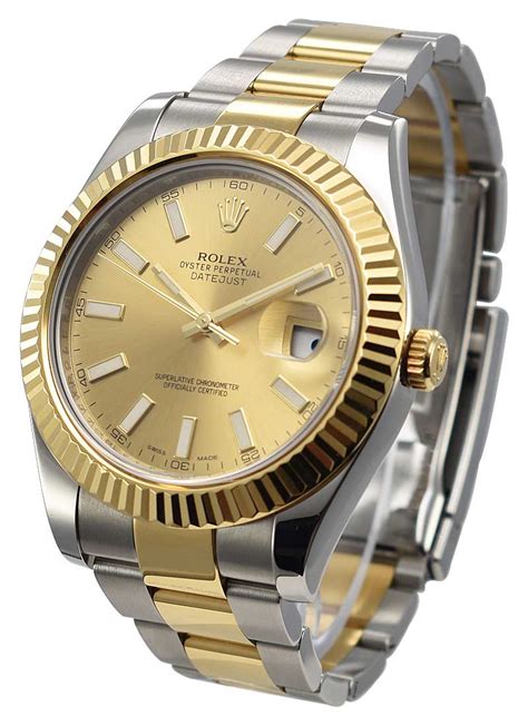 rolex date just 41 gold|used rolex 41mm for sale.